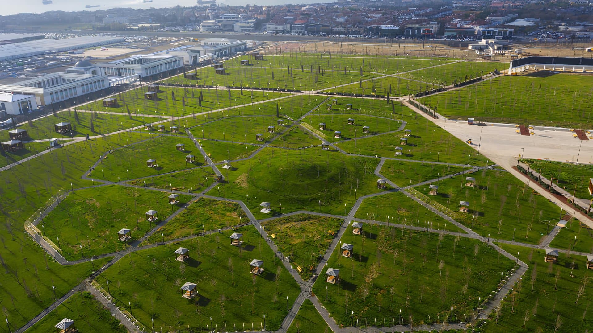 İstanbul Atatürk Havalimanı Millet Bahçesi Projesi